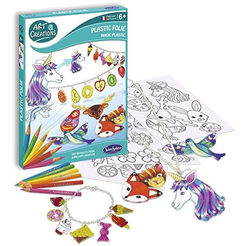 Kit créatif SentoSphère Art et Création Plastic Folie Bijoux