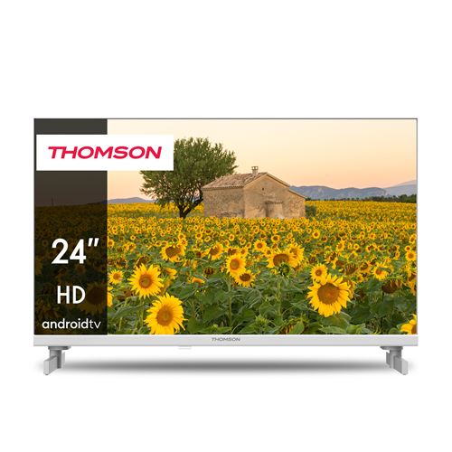 Tv Led Thomson 24Ha2S13Cw 60 Cm Hd Android Tv Blanc