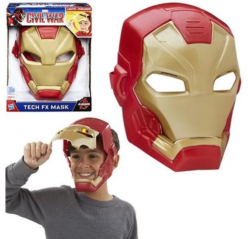Déguisement Plastron avec masque Iron Man 3/6 ans - Avengers