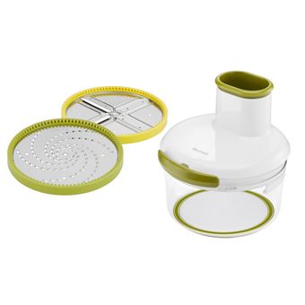 Trancheur manuel Tefal 5 secondes K1659004 Blanc et Vert