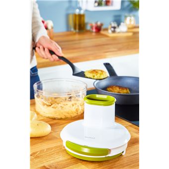 Trancheur manuel Tefal 5 secondes K1659004 Blanc et Vert