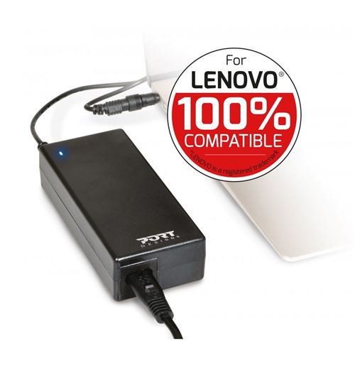 Chargeur Port Designs pour Ordinateur Lenovo 90 W