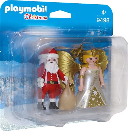 Playmobil Christmas La magie de Noël 9498 Duo Père Noël et Ange