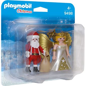 Playmobil Christmas La magie de Noël 9498 Duo Père Noël et Ange