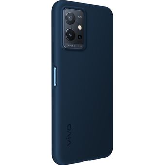 Coque silicone pour Vivo Y55 5G Bleu foncé