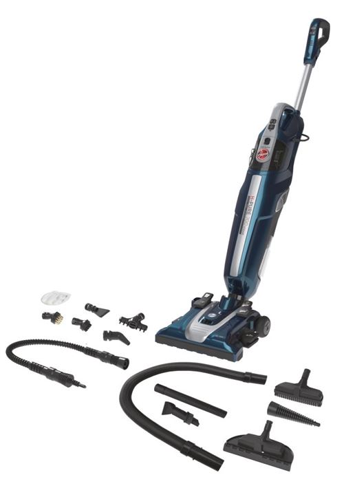 Nettoyeur Vapeur Hoover Hps700 H-Pure 700 1700 W Bleu Et Gris