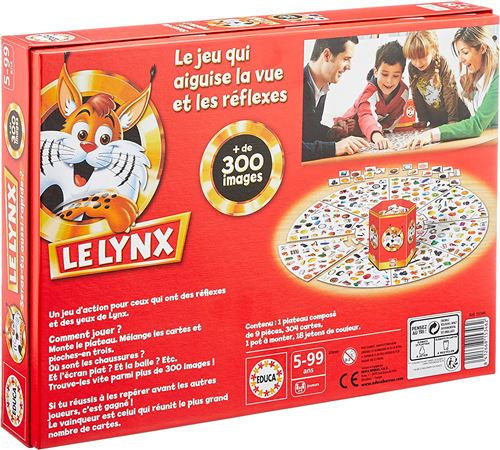 Educa Mystery Lynx Game - Find Hidden Pictures With Magic Lamp Pens, 150 Image Cards, For Ages 5+
