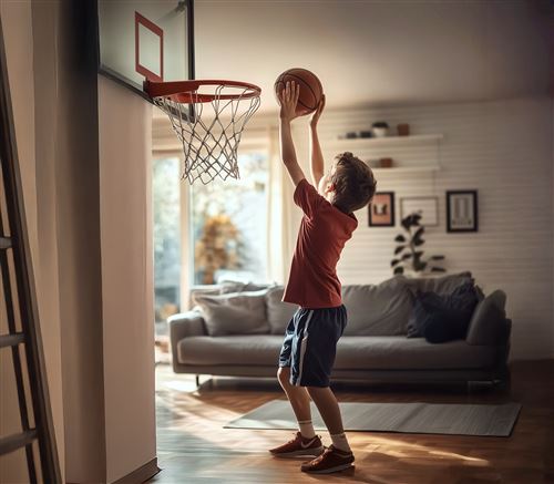 Laxreheye Jeu Basket Salle De Bain - Panier Intérieur Magnétique, Jouet Sport Toilette Amusant Pour Enfants Et Adultes