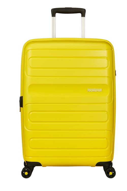Valise à 4 roues American Tourister Sunside Taille M 68 cm Jaune