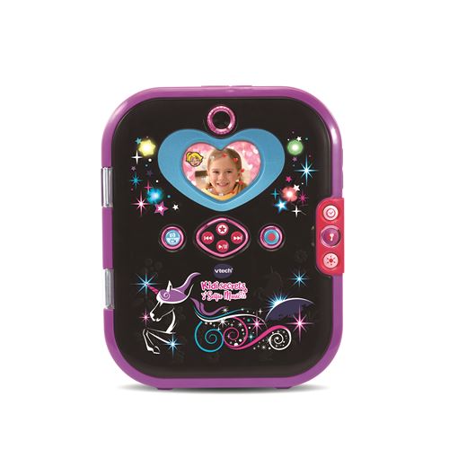 Journal intime électronique Vtech Kidisecrets Selfie Music 2.0 Noir - Vtech