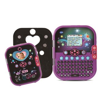 Journal intime électronique Vtech Kidisecrets Selfie Music 2.0 Noir