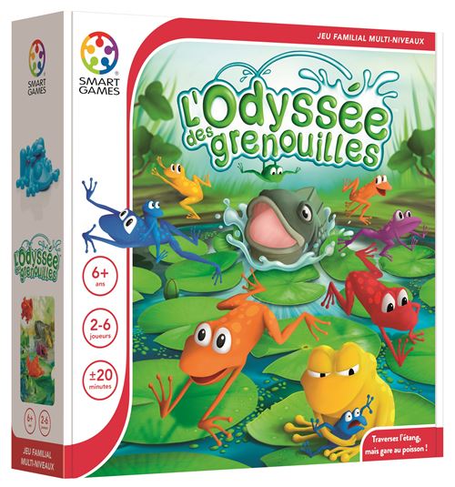 Jeu classique Smartgames 'Odyssée des Grenouilles