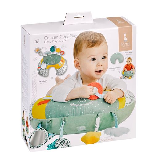 Jeu d'éveil Sophie La Girafe Coussin Cosy Play