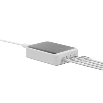 Chargeur de bureau Multiports Lnq GaN2 240 W Blanc