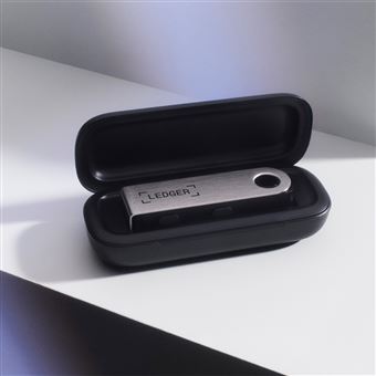 Cryptowallet Ledger Nano Case pour Nano X Noir