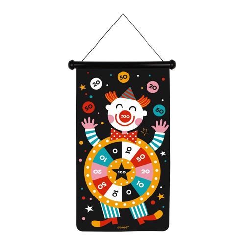 Jeu de flechettes magnétiques Janod Cirque