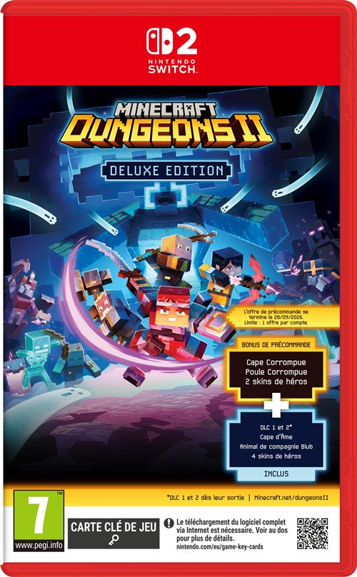 Minecraft Dungeons 2 Deluxe Edition • Jeu Nintendo Switch 2 - vue 2