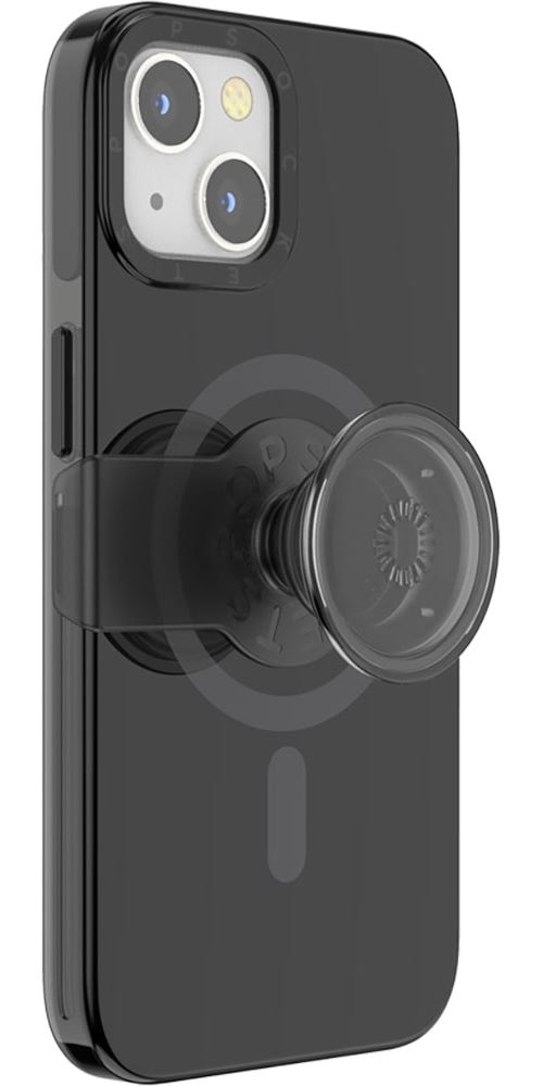 Coque iPhone 13 Compatible MagSafe avec Popgrip Slide Popsockets Noir