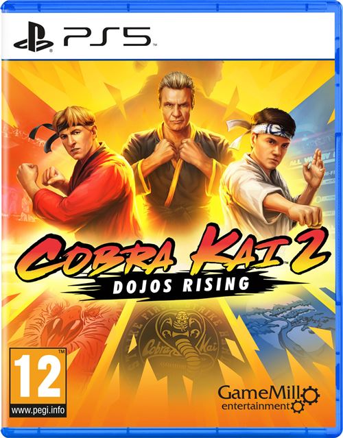 Pochette avant du jeu Cobra Kai 2 Dojos rising PlayStation 5