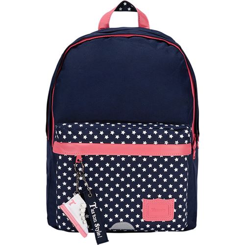 Sac à dos scolaire Tann's Lina 2C Bleu