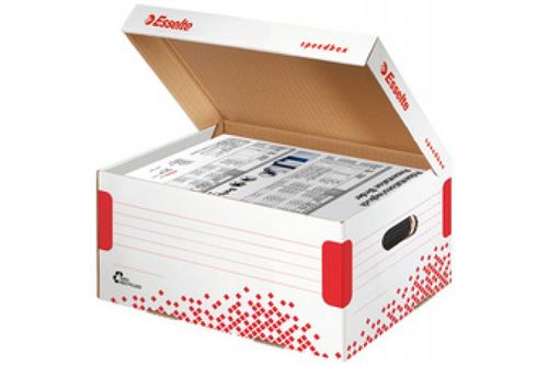 Esselte Container d'archives à couvercle SPEEDBOX, pour