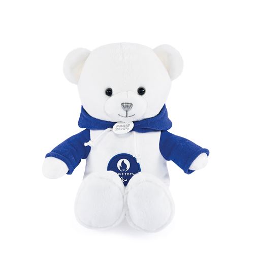 Peluche Ourson Teddy Bear JO Paris 2024 – 37 Cm – Doudou Et Compagnie