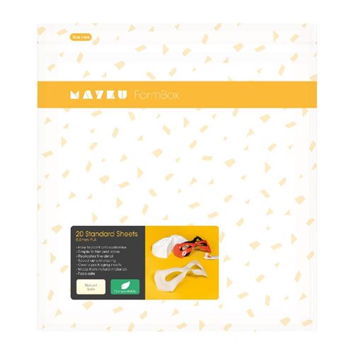 Pack de 20 feuilles Mayku Standard Blanc 1 mm