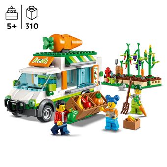 LEGO® City 60345 Le camion de marché des fermiers