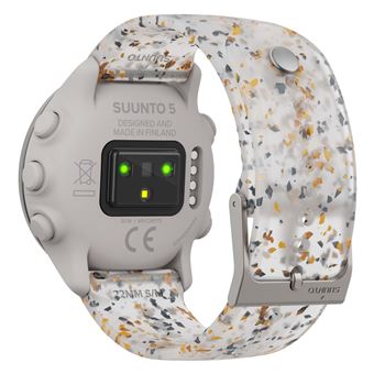 Montre connectée Suunto 5 Peak Ridge sand multicolor avec bracelet silicone
