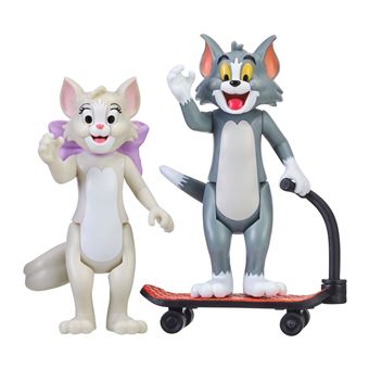 Pack de 2 figurines Tom et Jerry skateboard 8 cm