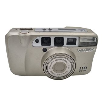 Appareil photo argentique Minolta 110 Zoom Argent Reconditionné