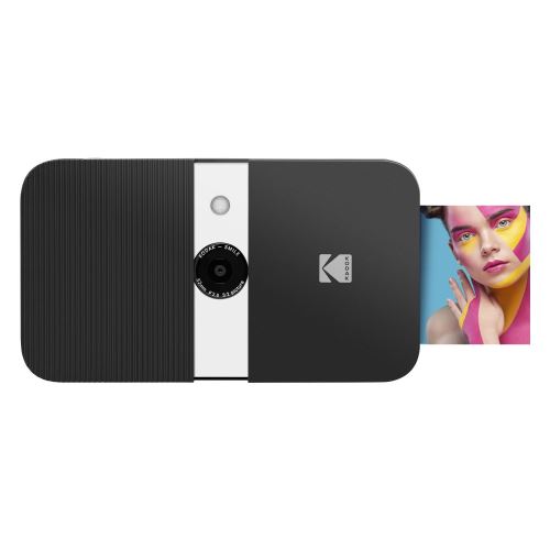 Appareil photo instantané Kodak Smile Blanc et Noir