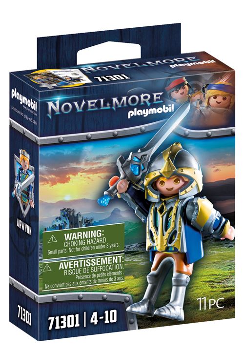 Playmobil Novelmore 71301 Novelmore Arwynn avec L'Invincibus