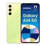 Smartphone Samsung Galaxy A34 6,6" 5G Nano SIM 128 Go Vert