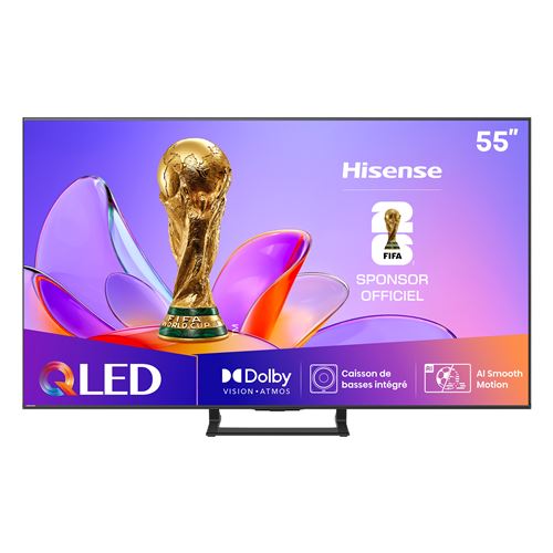 Hisense A7Q 55A7Q TV 139 7 cm 55 4K Ultra HD Smart TV Wifi Neuf - vue 4