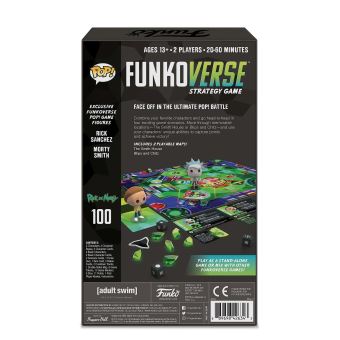 Jeu de stratégie Funko Pop Funkoverse Rick et Morty