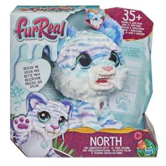 Peluche interactive Furreal Friends North Le Tigre Polaire - 1