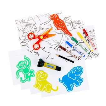 Kit créatif Crayola Atelier de découpages et collages