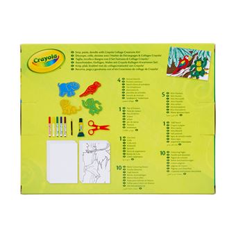 Kit créatif Crayola Atelier de découpages et collages