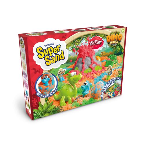 Jeu créatif Goliath Super Sand Dinosaur World
