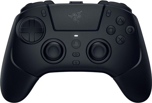 Razer Raiju V3 Pro Manette sans fil pour e sport pour PlayStation 5 et PC 4 boutons amovibles & 2 bumpers à prise en griffe Sticks analogiques TMR Pro HyperTrigger | - vue 3