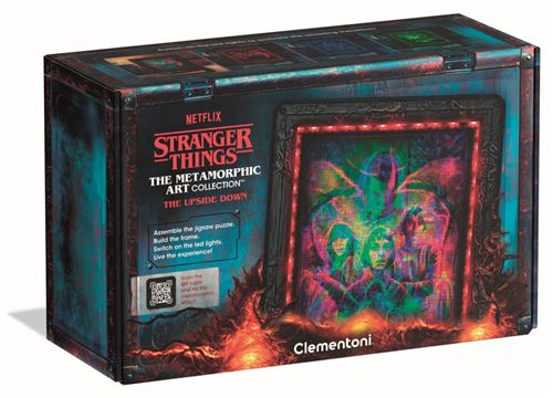 Puzzle 520 pièces Clementoni The Morphing Collection Stranger Things Cadre lumineux Vecna - vue 10