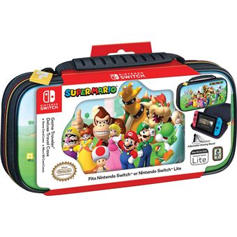 Pochette de transport Nacon Deluxe Officielle Super Mario NNS3A pour Nintendo Switch Noir