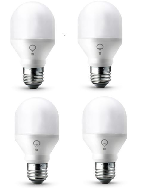 Pack 4 LIFX E27 WiFi Smart Verbonden Gloeilampen Day & Dusk