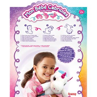 Poupée Lansay Mon Bébé Cabrioles Lulu La Licorne