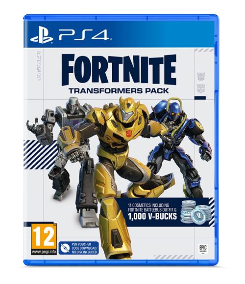 Just For Games Fortnite Pack Transformers PS4