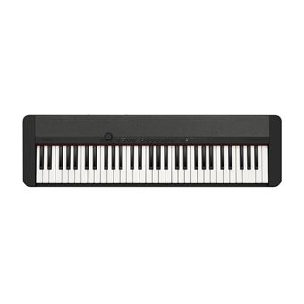 Clavier compact Casio CT-S 1 BK avec 61 touches et sonorités vintage Noir