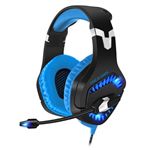 Micro-casque Gaming Spirit Of Gamer Elite-H40 Noir et Bleu pour PC, PS4, Xbox One et Nintendo Switch