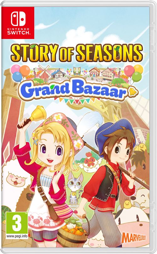 Story of Seasons Grand Bazaar Nintendo Switch