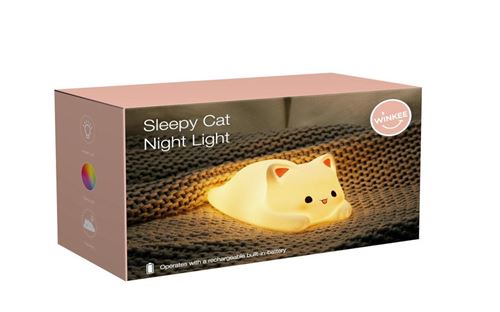Veilleuse Winkee Chat Endormi